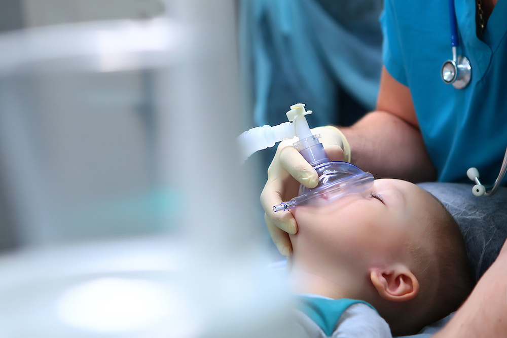 General anesthesia for pediatric patients